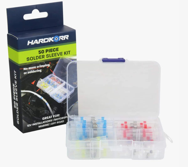 HARDKORR SOLDER SLEEVE KIT 50 PIECE