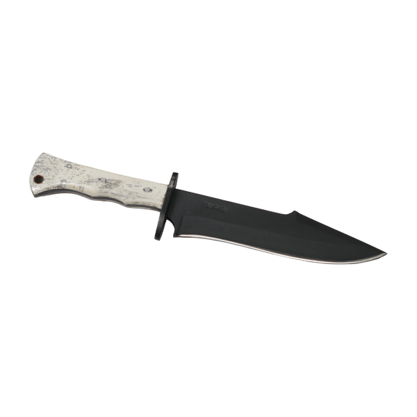 Amazonia Adventure 8" Knife in Carbon Steel 5160, Bovine Bone Handle - D'Avila Knives