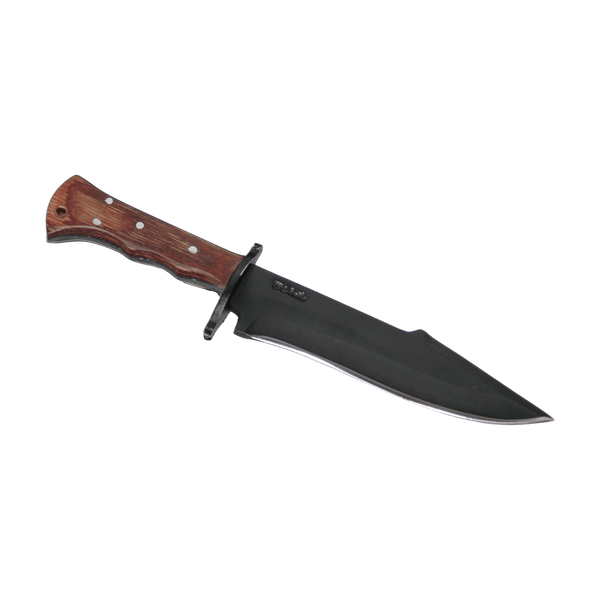 Amazonia Adventure 8" Knife in Carbon Steel 5160, Stabilized Wood Handle - D'Avila Knives