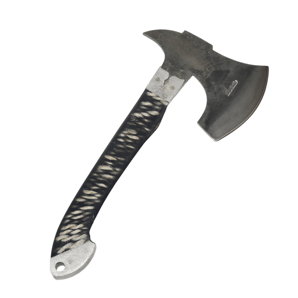 D'Avila Hatchet Adventure Axe in Carbon Steel 5160, Micarta Handle - D'Avila Knives