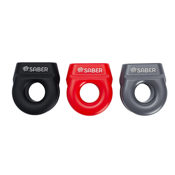 6061 Aluminium Spliced Winch Thimble UPDATED DESIGN -Cerakote Grey