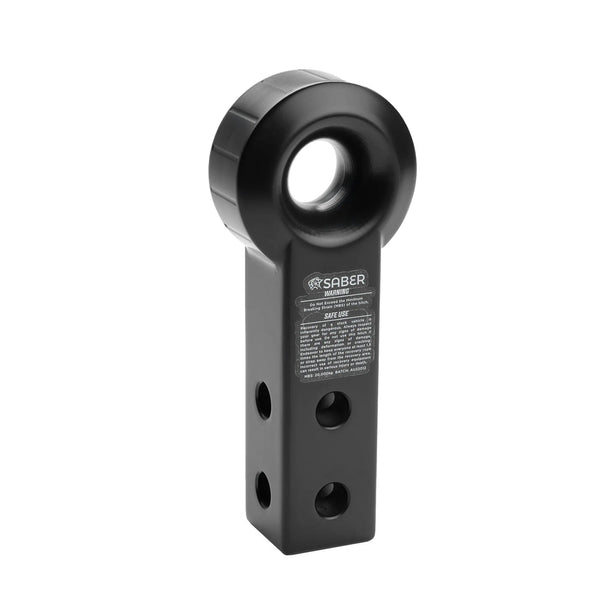 Aluminum Rope Friendly Recovery Hitch (Extended) - Cerakote Black