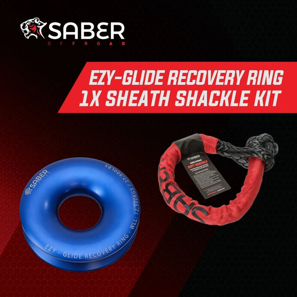 Ezy-Glide 12,500 WLL Recovery Ring, Bag & Sheath Soft Shackle