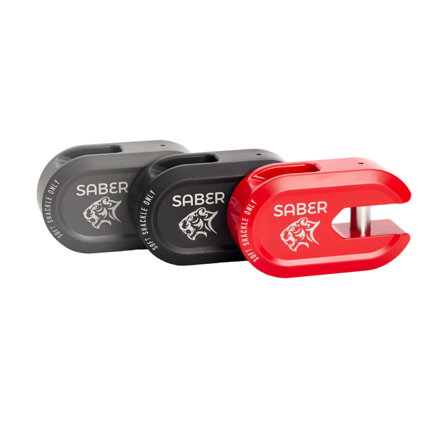 7075 Alloy Winch Shackle Short - Cerakote Red