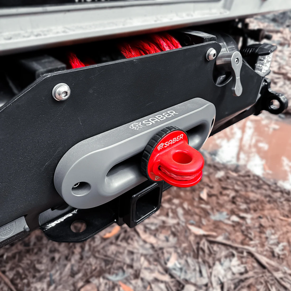 6061 Aluminium Spliced Winch Thimble PRO -Cerakote Red
