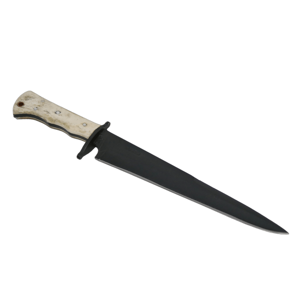 Javalizeira Adventure 10" Knife in Carbon Steel 5160, Bovine Bone Handle - D'Avila Knives