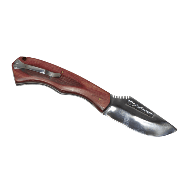 Mountain Adventure 3" Pocket Knife in Stainless Steel 420, Stabilized Wood Handle - D'Avila Knives