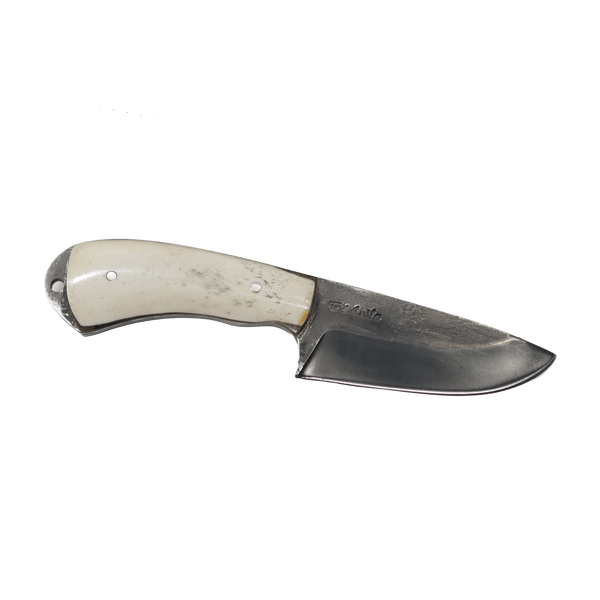 Pampa Adventure 3" Knife in Carbon Steel 5160, Bovine Bone Handle - D'Avila Knives