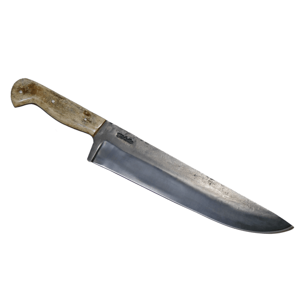 Picanheira Barbecue 10" Knife in Carbon Steel 5160, Bovine Bone Handle - D'Avila Knives
