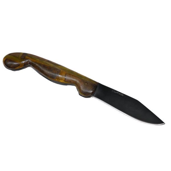 Pocket Adventure 5" Knife in Carbon Steel 5160, Resin Handle - D'Avila Knives
