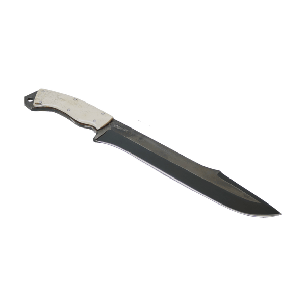 Selva Adventure 12" Knife in Carbon Steel 5160, Bovine Bone Handle - D'Avila Knives